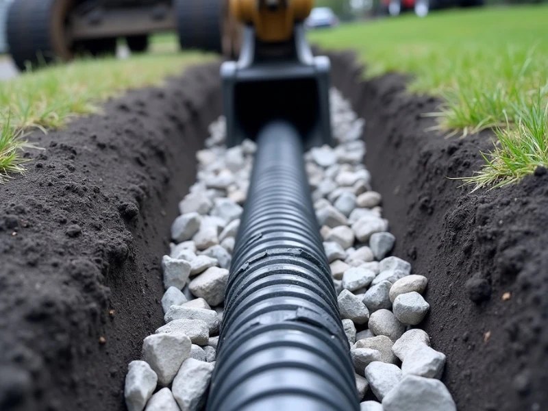 Entwässerung & Drainage – WK Bau Außenanlagen & Gartengestaltung